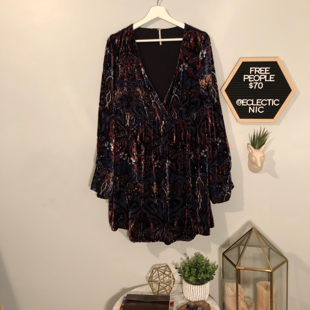 Free People Velvet Dress